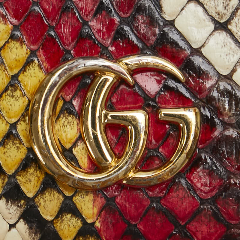 Gucci GG Marmont Python Wallet