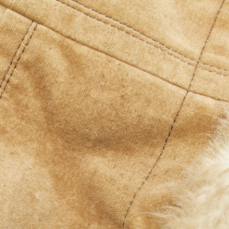 Burberry Cotton Faux Fur Coat Jacket Women