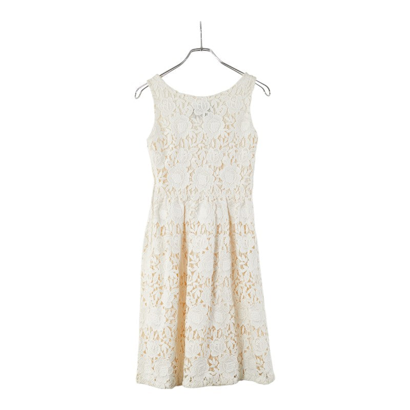 Prada Lace Floral Cotton Dress