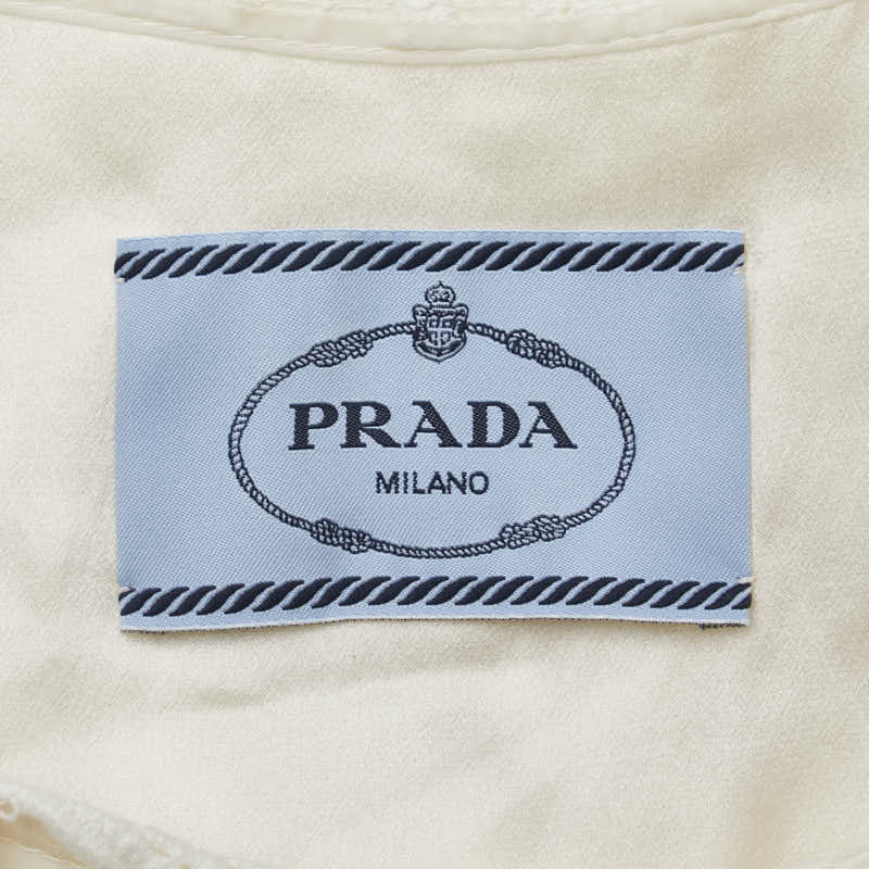 Prada Lace Floral Cotton Dress