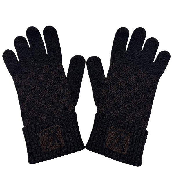 Louis Vuitton Gon Petit Damier Graphite Gloves