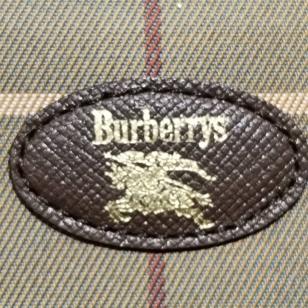 Burberry Check Canvas Leather Wallet