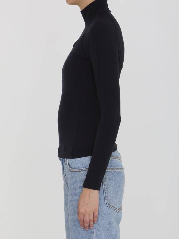 Balenciaga Active sports long sleeve neck polar black