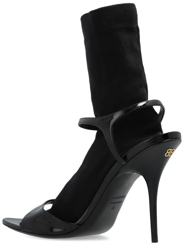 Balenciaga Balenciaga Heeled Shoes Avenue Sock, Women's, Black