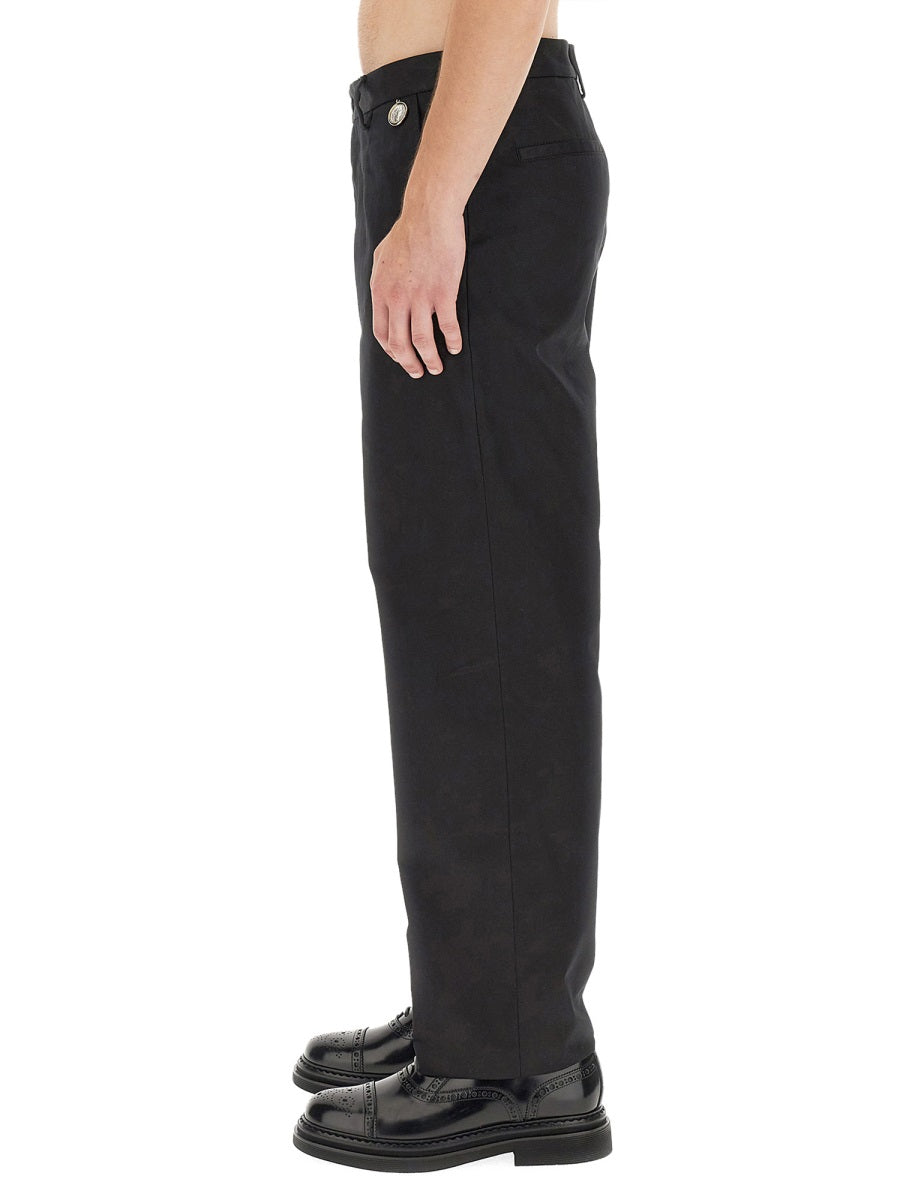 Dolce & Gabbana Men Gabardine Pants