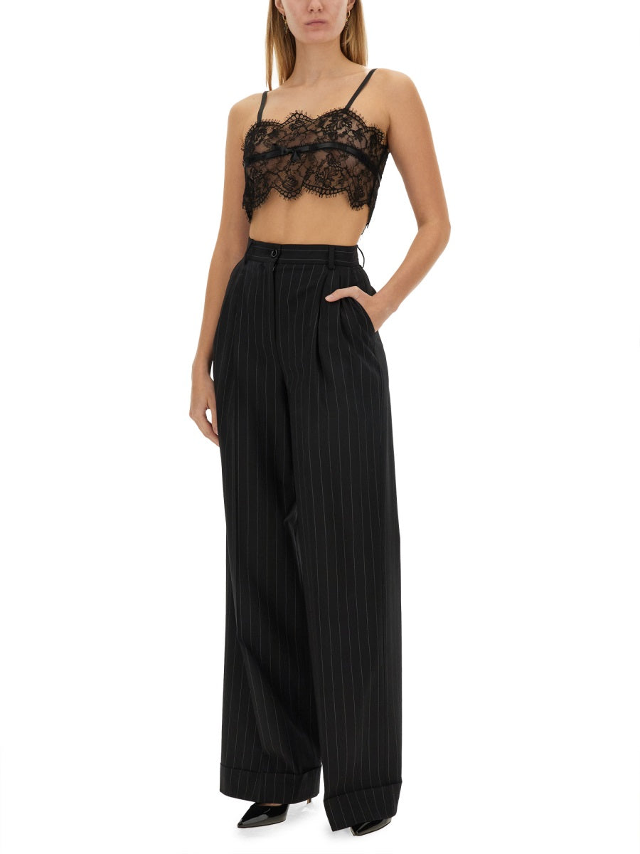 Dolce & Gabbana Women Lace Lingerie Top