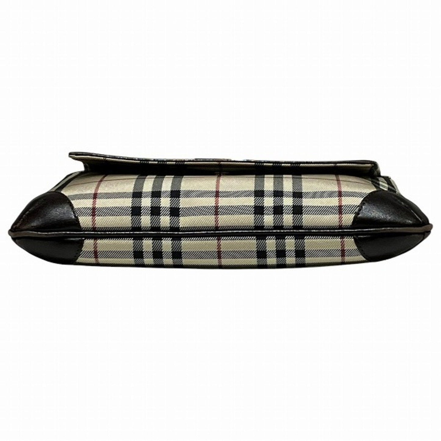 Burberry Canvas Leather Shoulder Bag ()