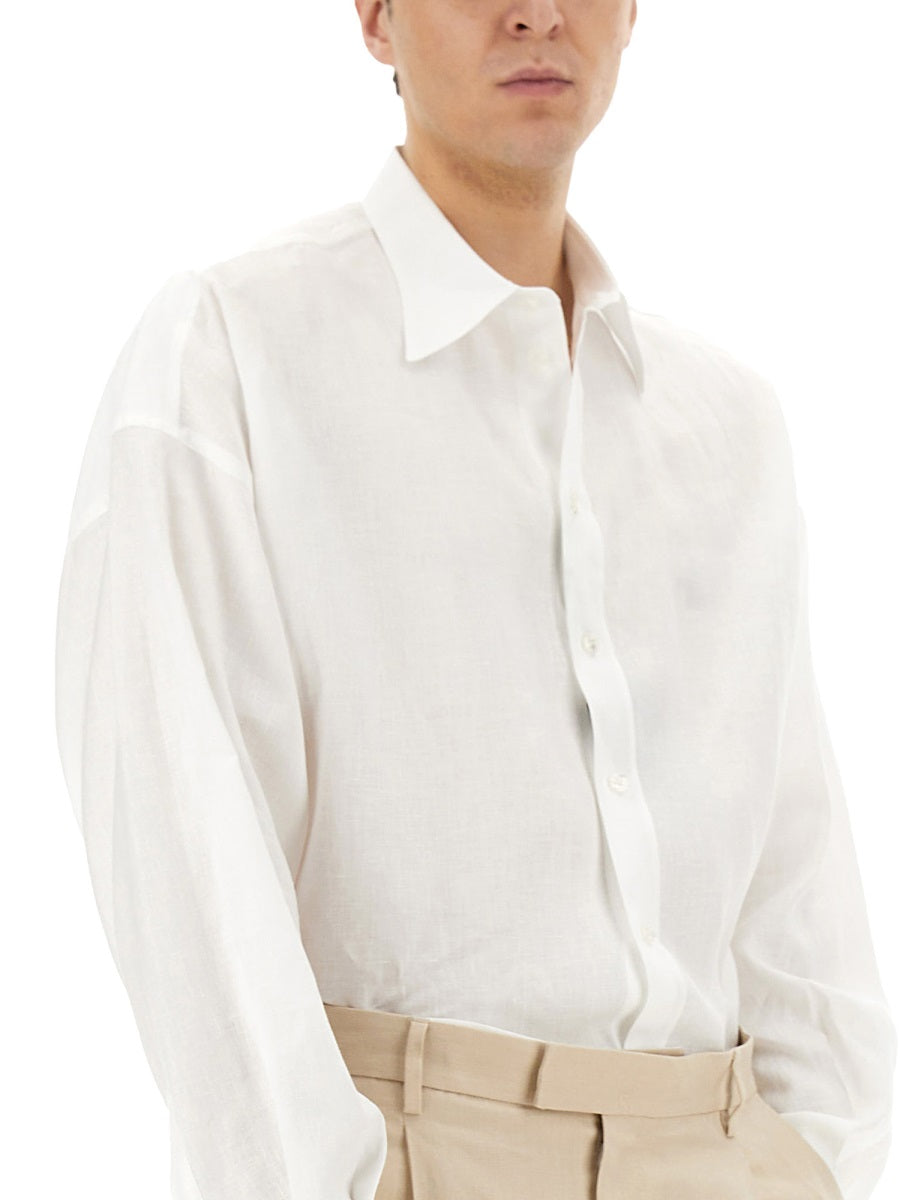 Dolce & Gabbana Men Linen Shirt