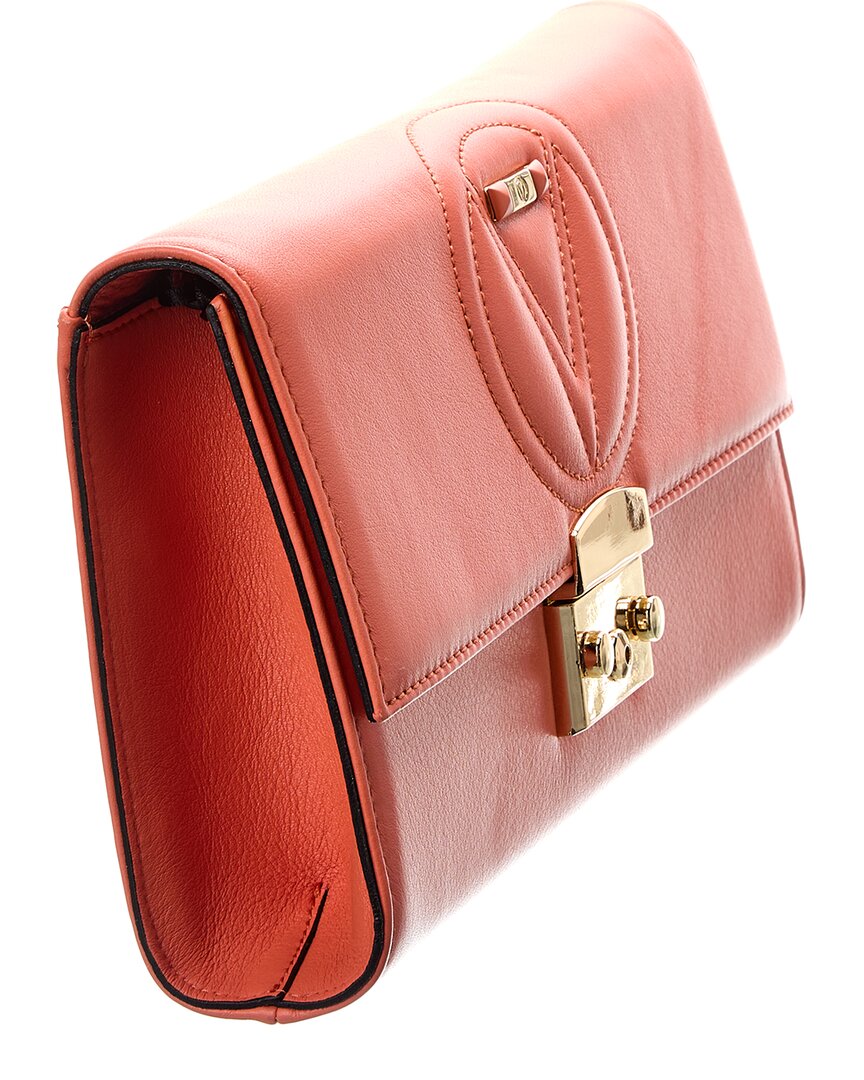 Valentino By Mario Valentino Cocotte Leather Shoulder Bag