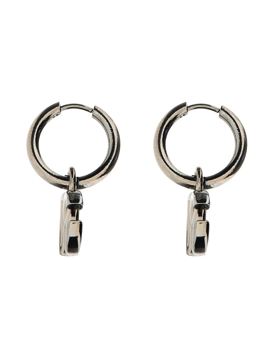 Dolce & Gabbana Men Dg Logo Earrings