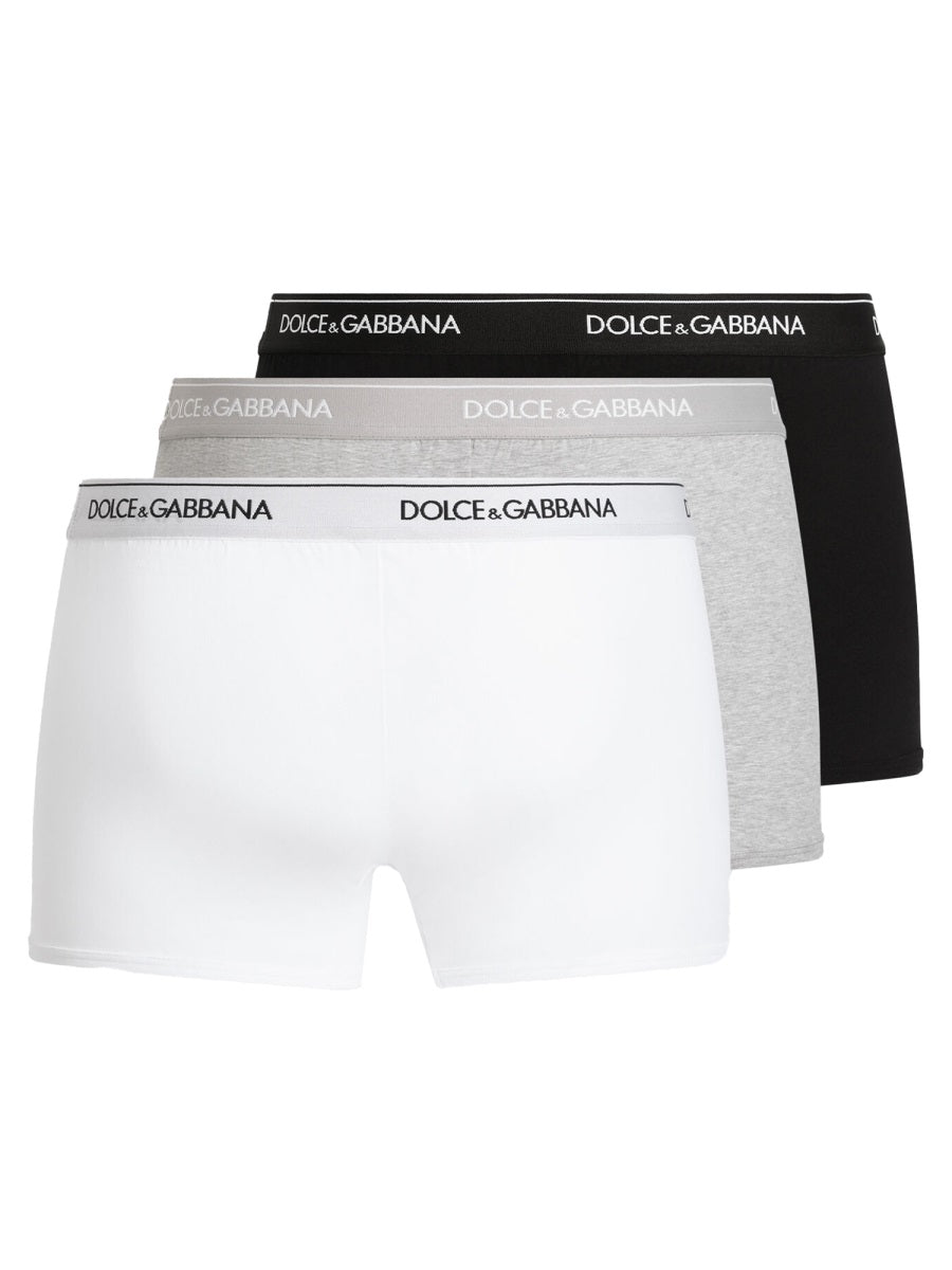 Dolce & Gabbana Men 3-Pack Regular Fit Boxer Shorts