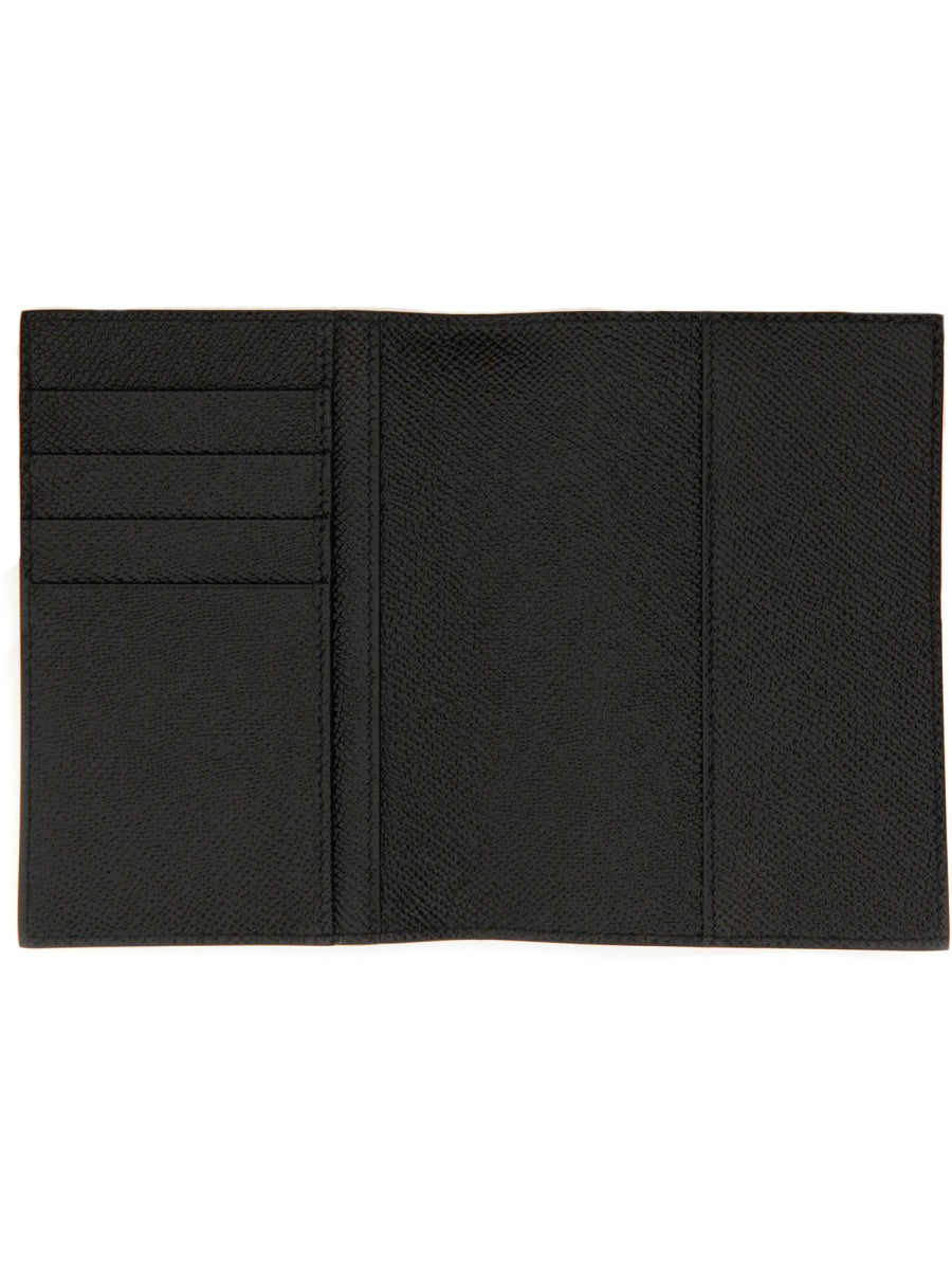 Dolce & Gabbana Men Leather Passport Holder