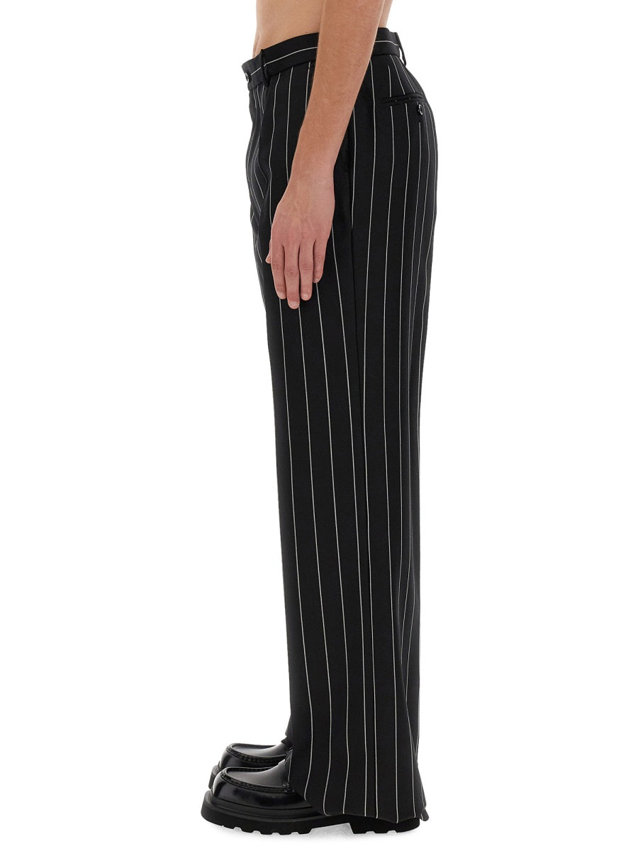 Dolce & Gabbana Men Pinstripe Pants