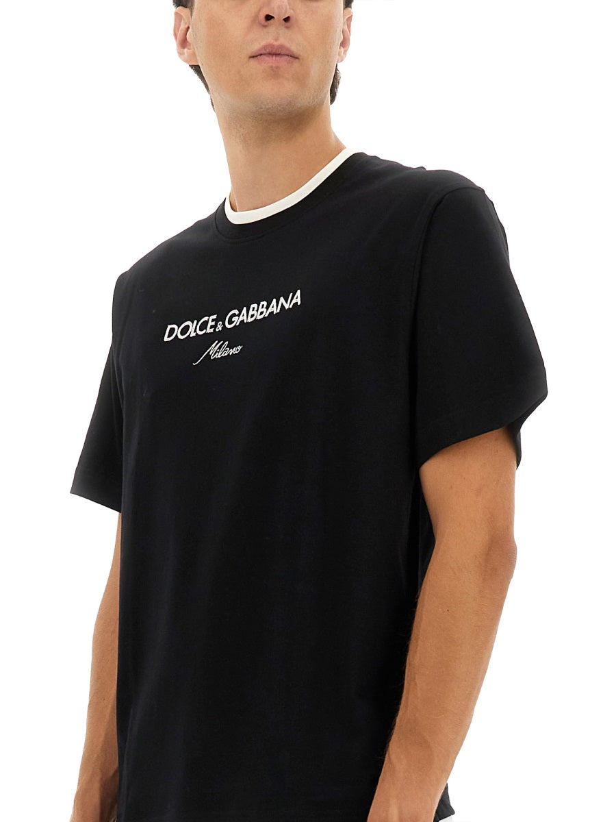 Dolce & Gabbana Men T-Shirt With Logo