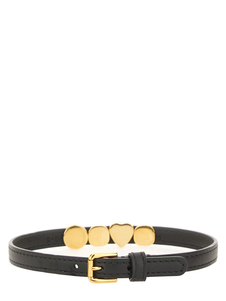 Dolce & Gabbana Women Leather Choker