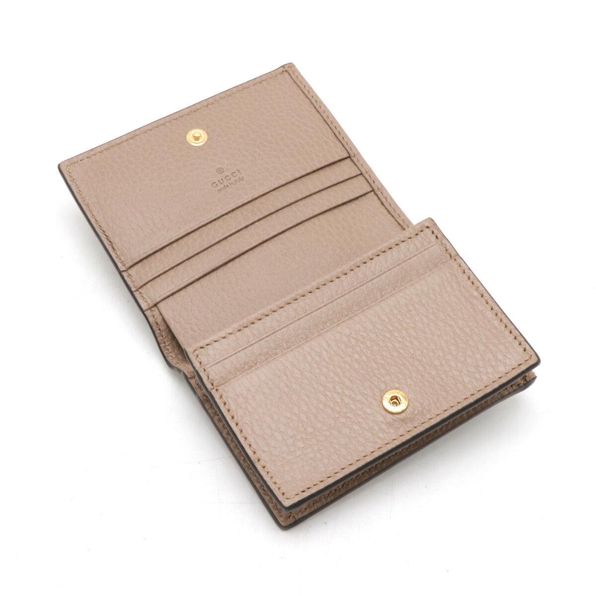 Gucci GG Supreme Double G Card Case Wallet 658610 Limited