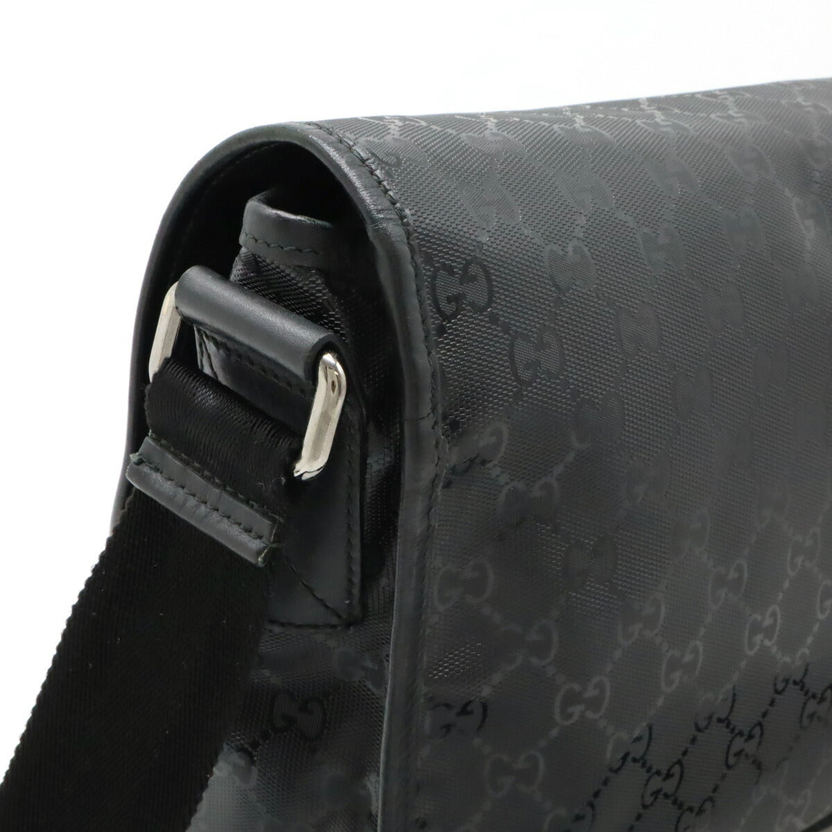 Gucci GG Imprime PVC Leather Shoulder Bag 201732