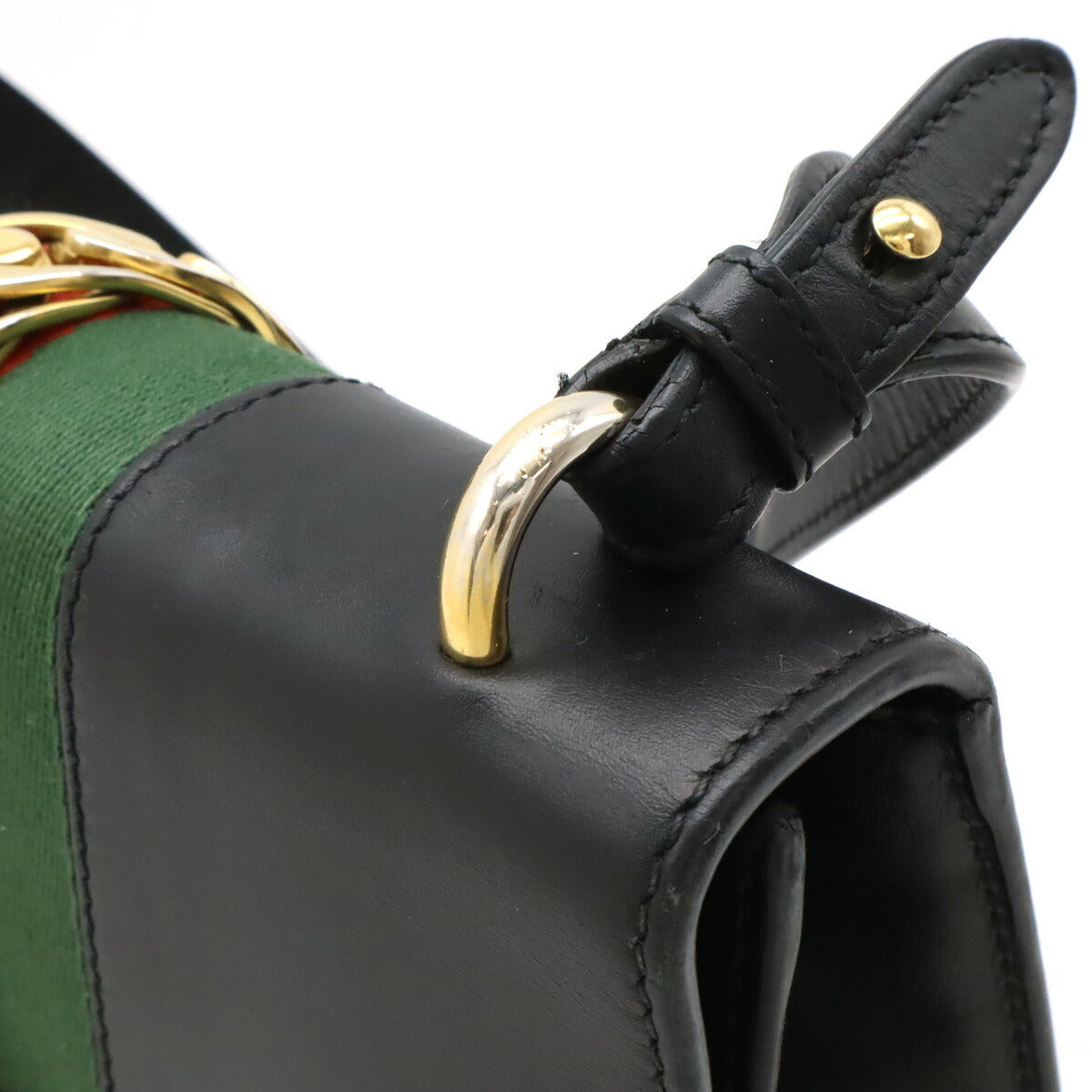 Gucci Leather Sylvie Shoulder Bag 421882