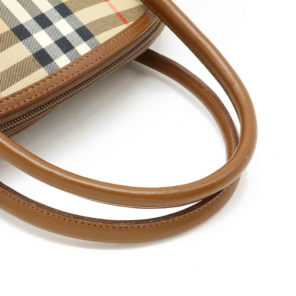 Burberry Canvas Leather 2WAY Handbag