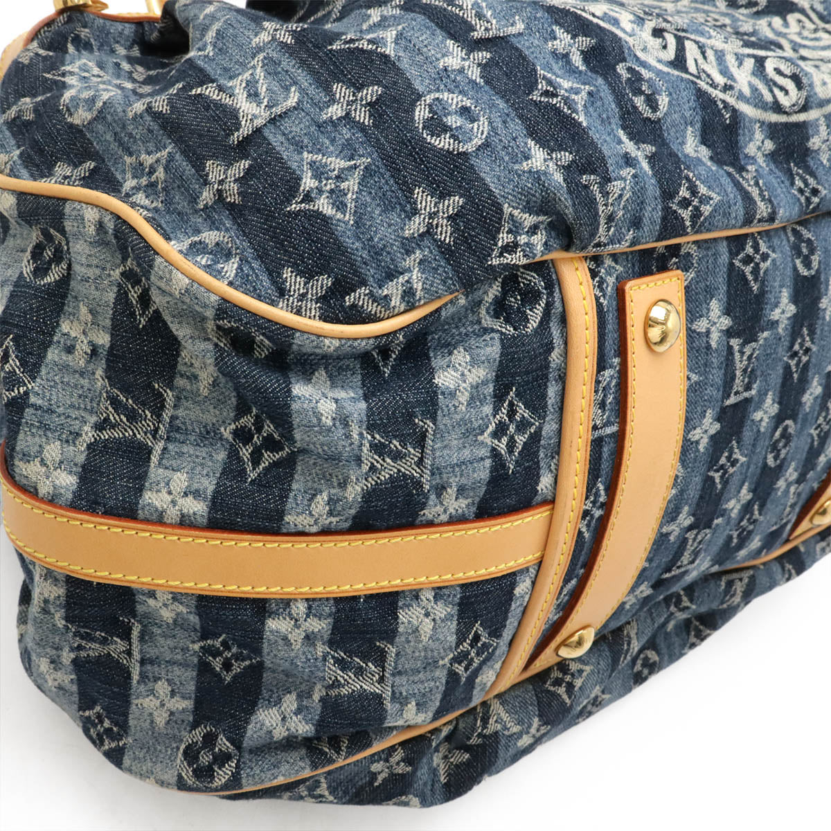 Louis Vuitton Cabas Rayé GM Monogram 2way Bag