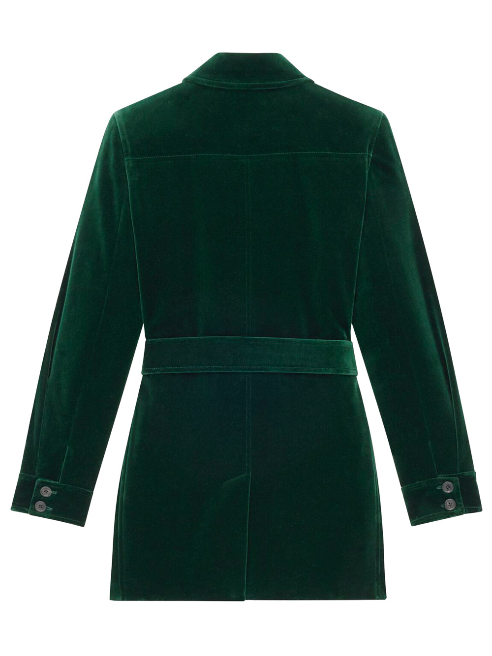 Saint Laurent Women Giacca Sahariana In Velluto