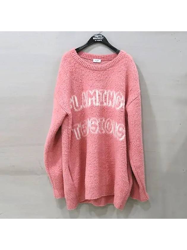 CELINE 2A23W526Q Bright Pink Artist Baja Men s Knit