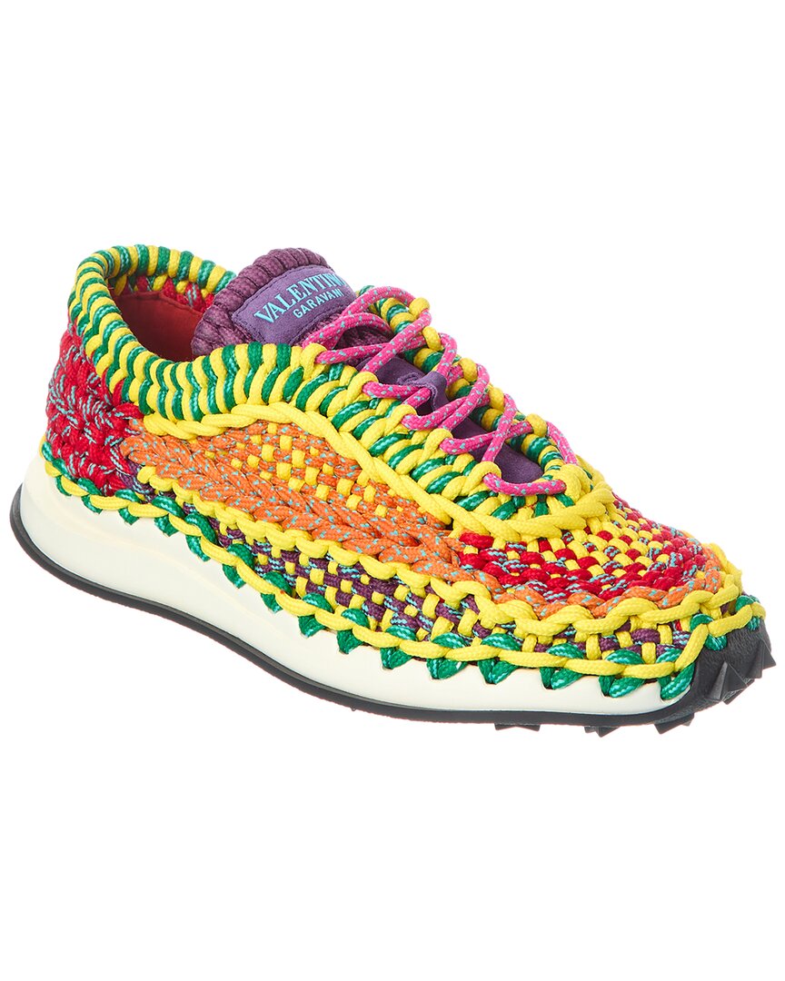 Valentino Rope Sneaker Yellow