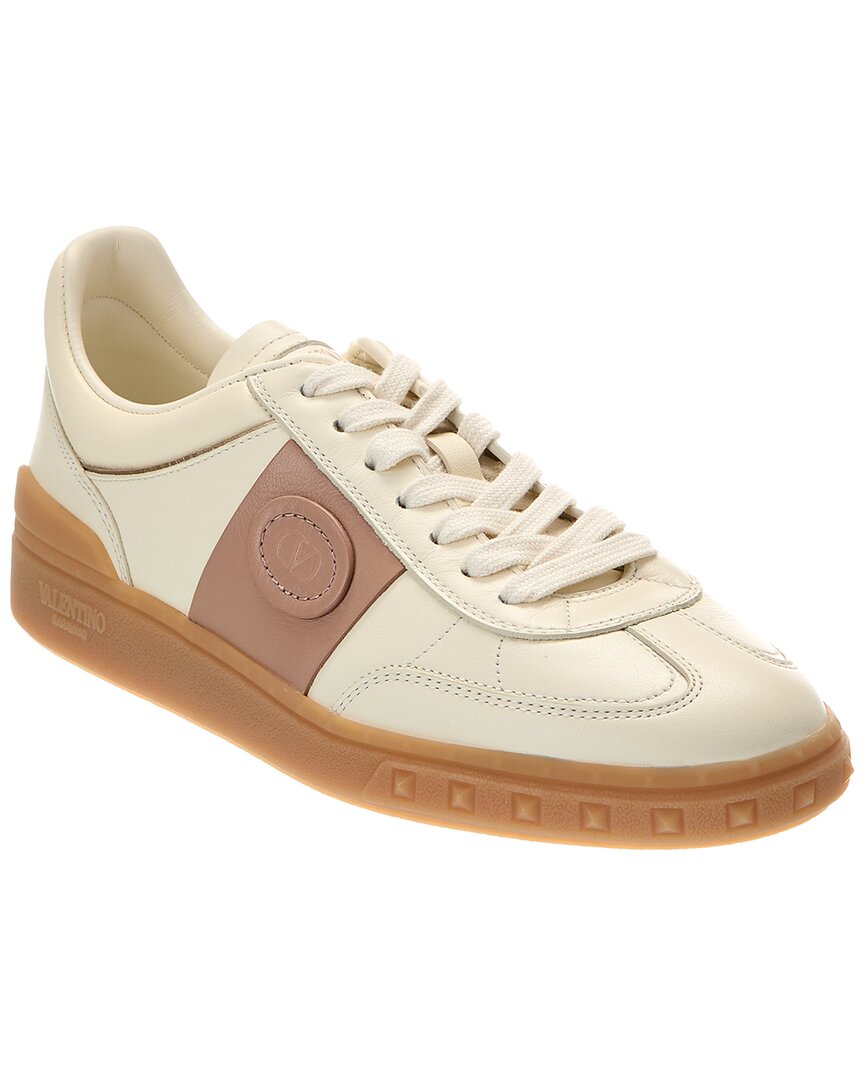 Valentino Upvillage Leather Sneaker White