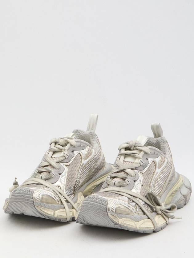 Balenciaga 3XL Mesh Panel Low Top Sneakers Grey