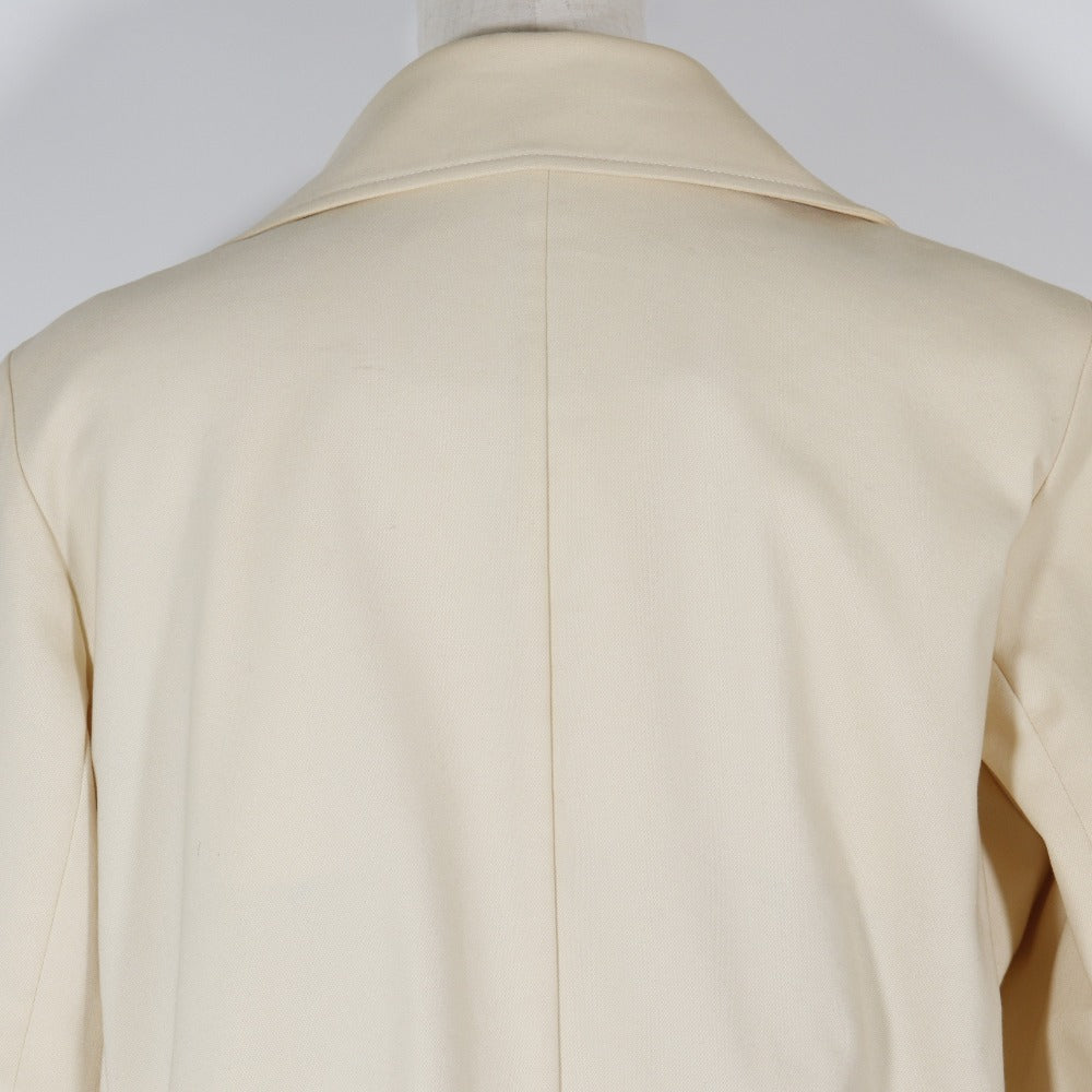 Burberry Cotton Nylon Trench Coat Beige