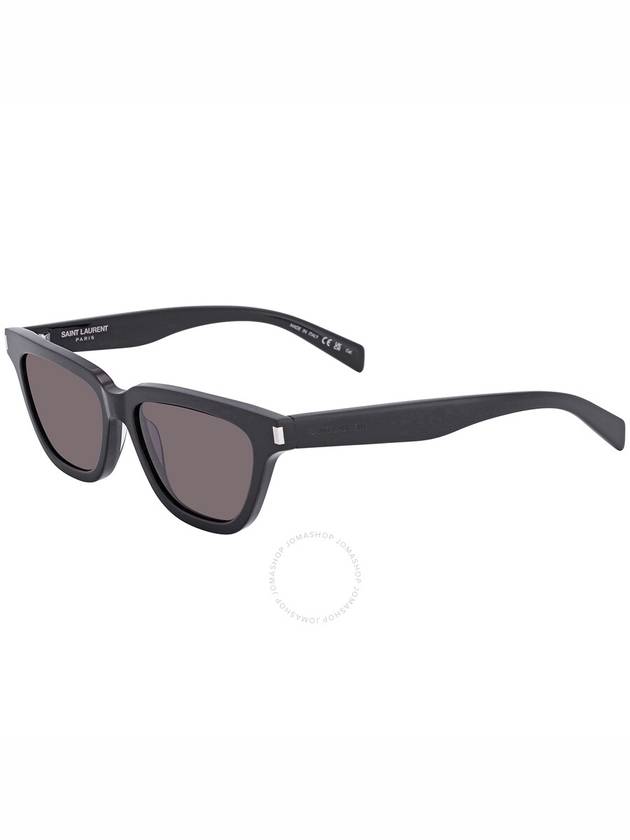 Saint Laurent Saint Laurent Dark Grey Smoke Cat Eye Ladies Sunglasses SL 462 SULPICE 001 53