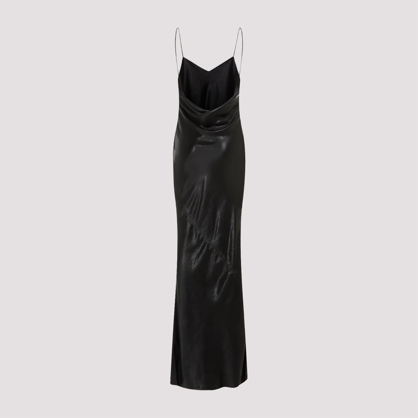 Saint Laurent Acetate Long Dress Women