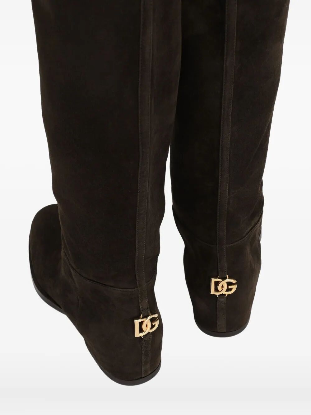 Dolce & Gabbana Women Over-The-Knee Suede Boots