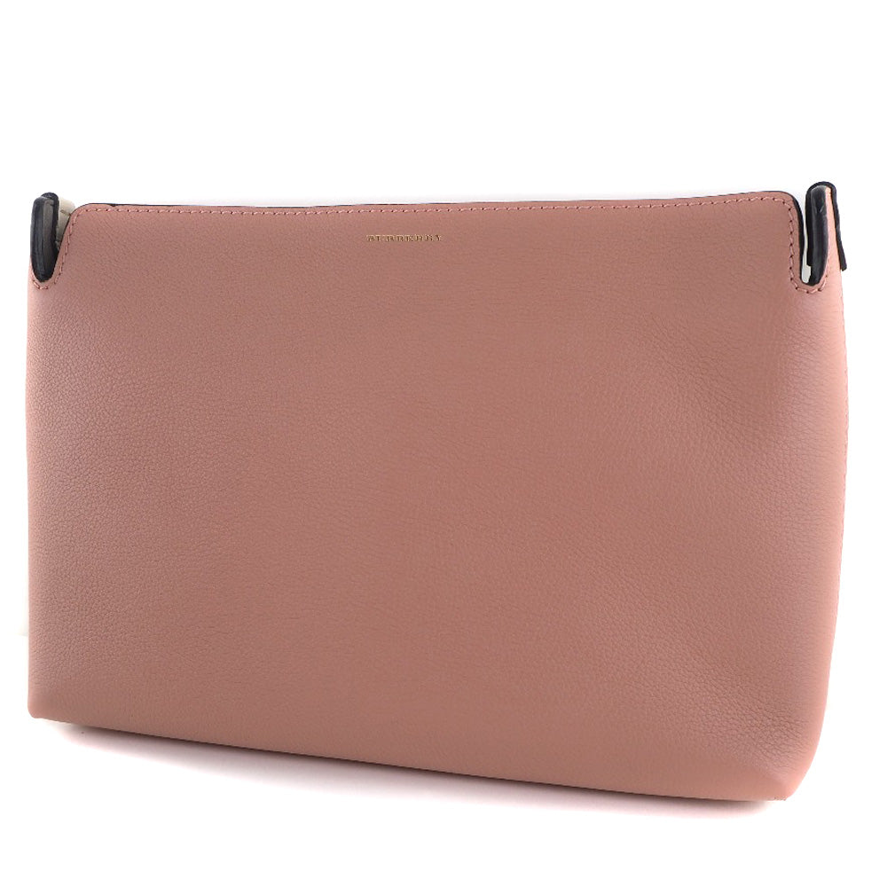 Burberry - Leather Clutch Bag ()