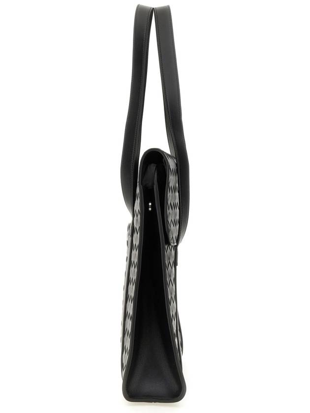 Bottega Veneta WOVEN PATTERN SHOULDER BAG