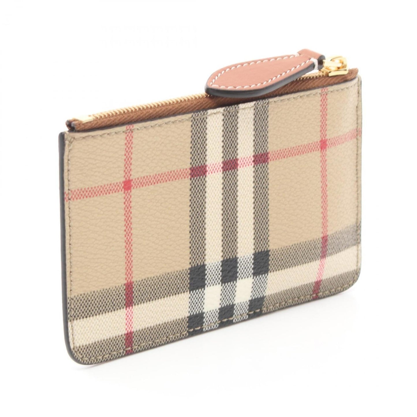 Burberry Coated Canvas Leather Coin Purse/Coin Case ()