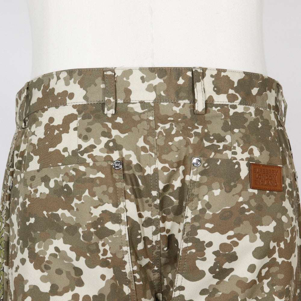 Burberry Cotton Chinos Khaki Unisex