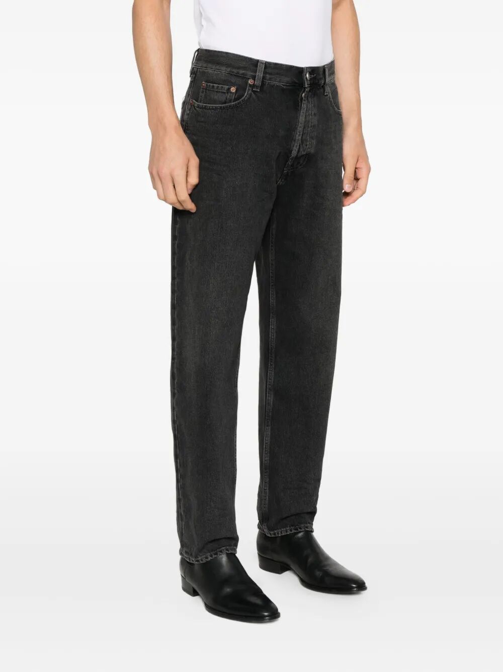 Saint Laurent Men Mick Long Jeans In Westwood Denim