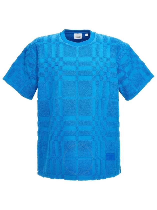 Burberry Short Sleeve T-Shirt 8071448 B6143 Light Blue