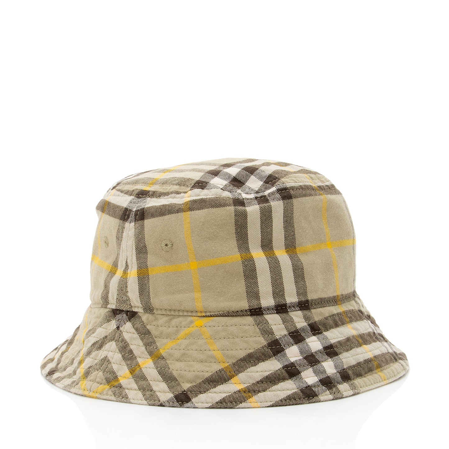 Burberry Cotton Check Bucket Hat