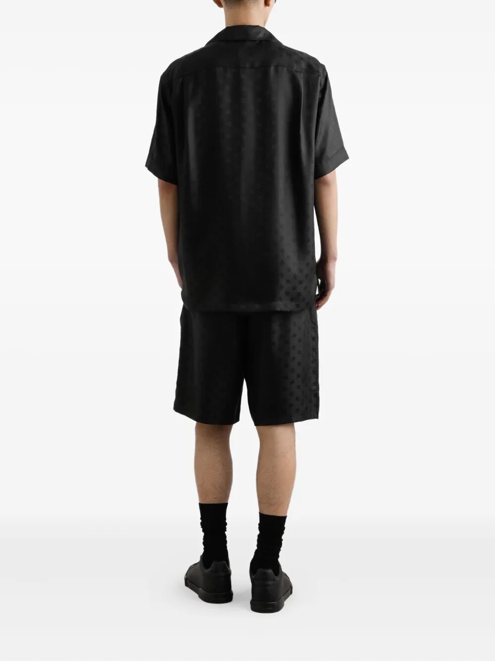 Dolce & Gabbana Men Logo-Embroidered Layering Cotton T-Shirt