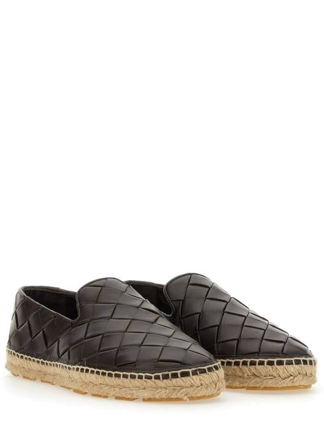 Bottega Veneta Jack Intrecciato Leather Espadrille Fondant