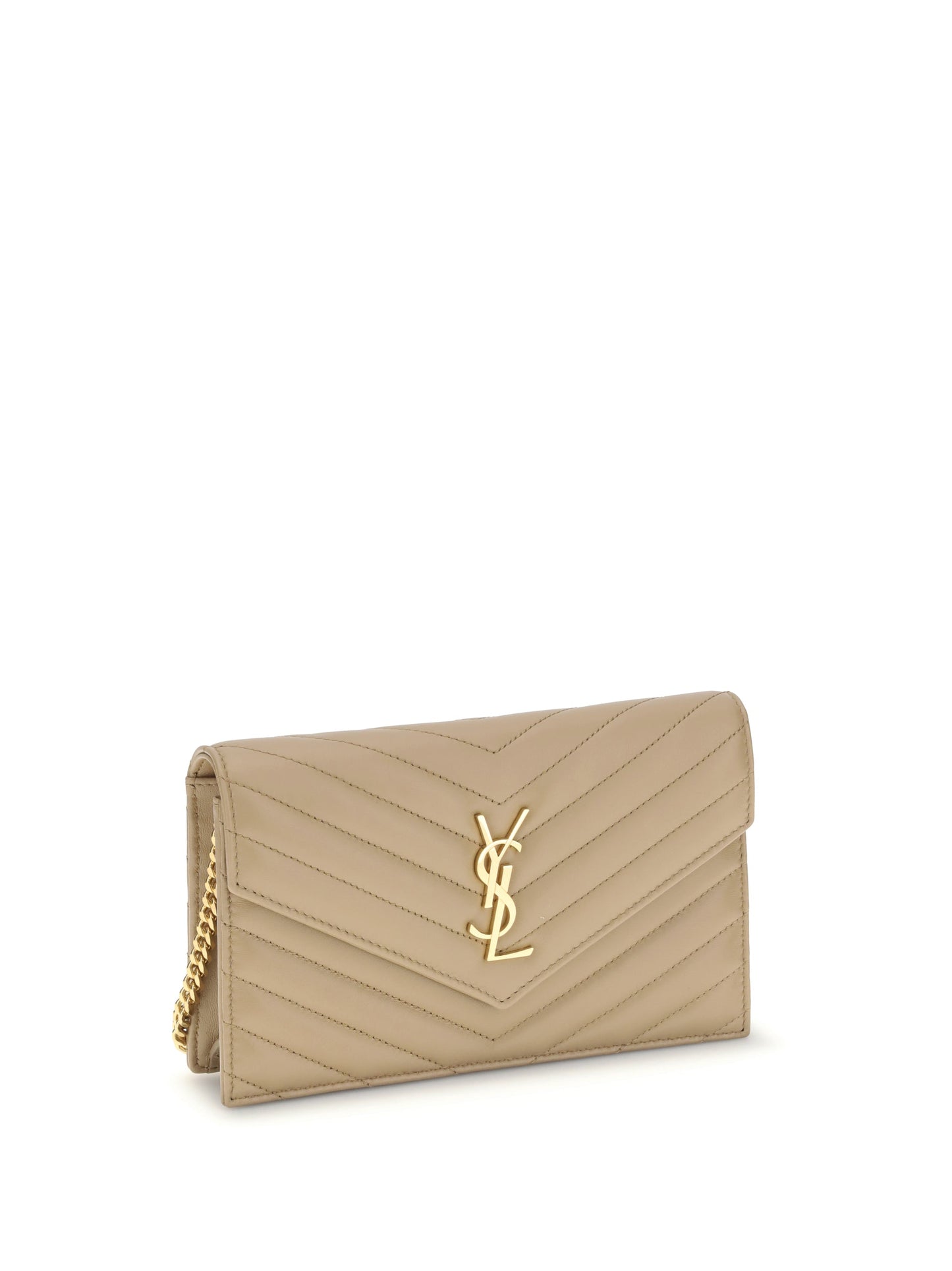 Saint Laurent Women Wallet With Shoulder Strap