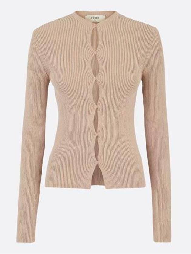 Fendi Sweater FZC963ANJB F1KE0 CAMEL