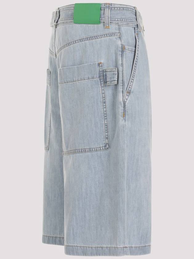 Bottega Veneta Denim Shorts Light Bleach