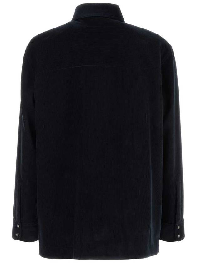 Fendi Corduroy Blouson Jacket Navy Blue
