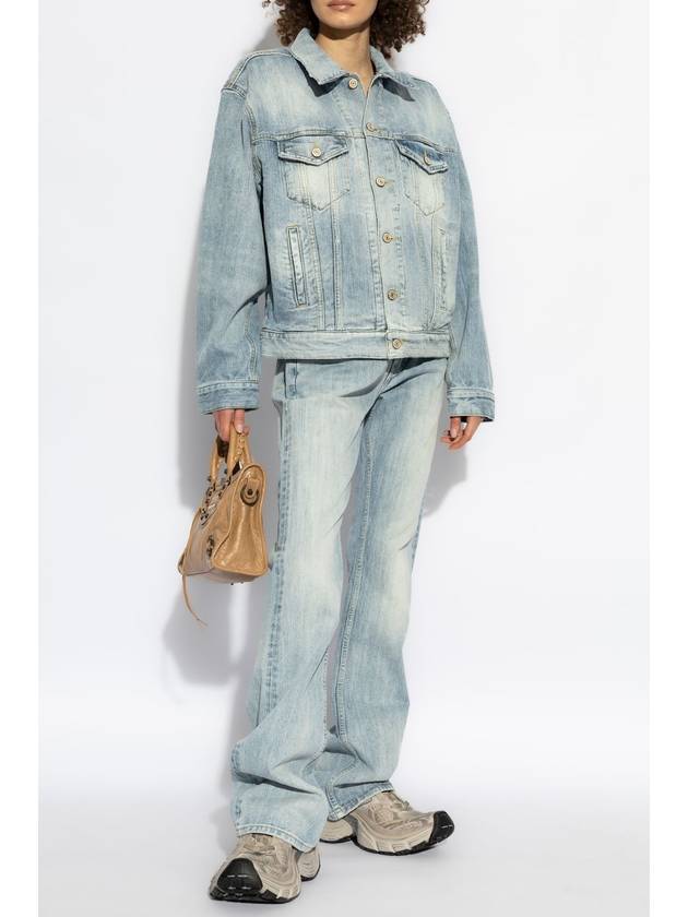Balenciaga Balenciaga Denim Jacket, Women's, Blue