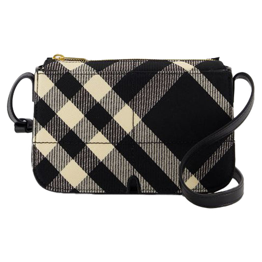 Snip Small Crossbody - Burberry - Synthetic - Black