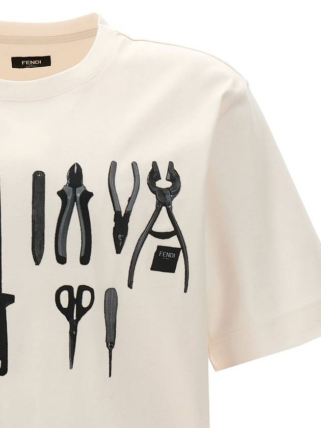 Fendi short sleeve t-shirt FY0936AR6Y F1J7C WHITE