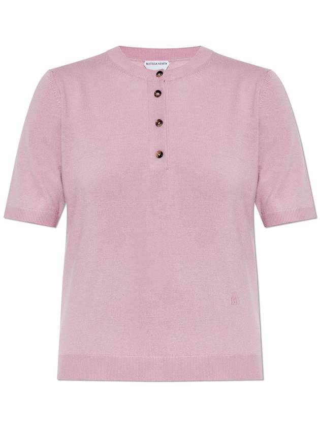 Bottega Veneta Bottega Veneta Wool Top, Women's, Purple